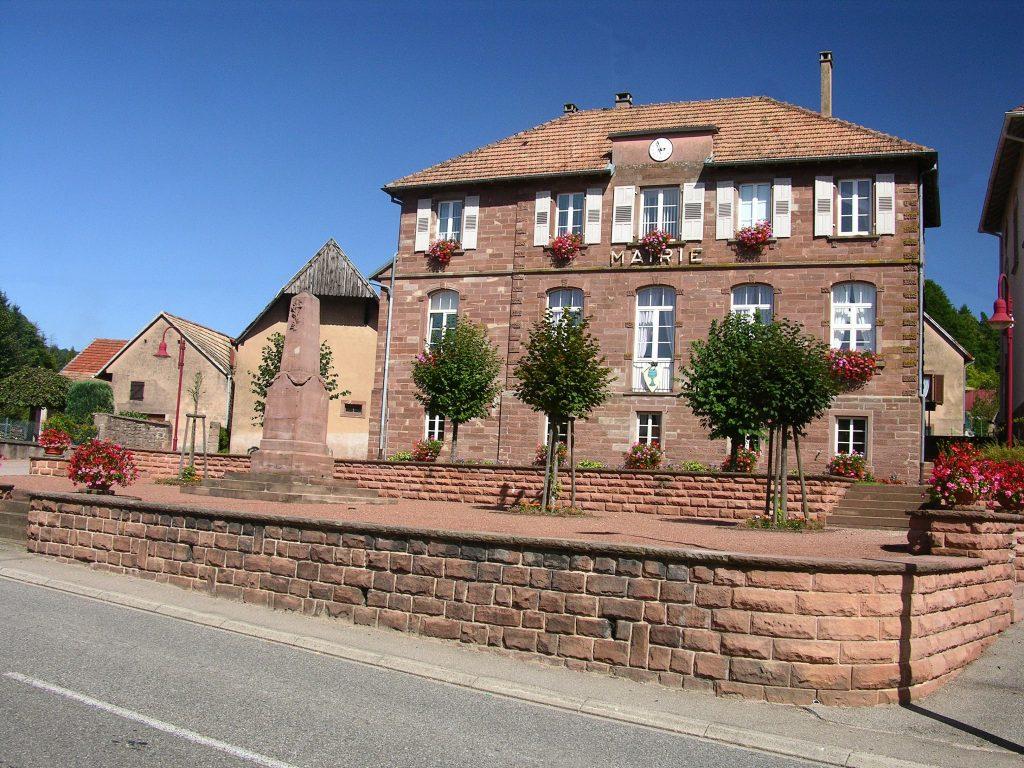 Photo de la mairie de wingen sur moder