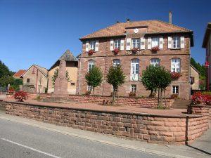 Photo de la mairie de wingen sur moder